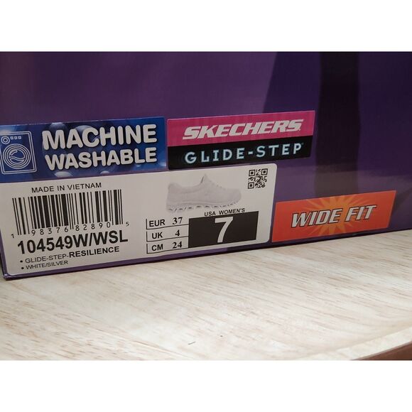 Skechers Glide-Step Resilience Women’s Size 7 Wide Fit Shoes | Memory Foam - Picture 7 of 11